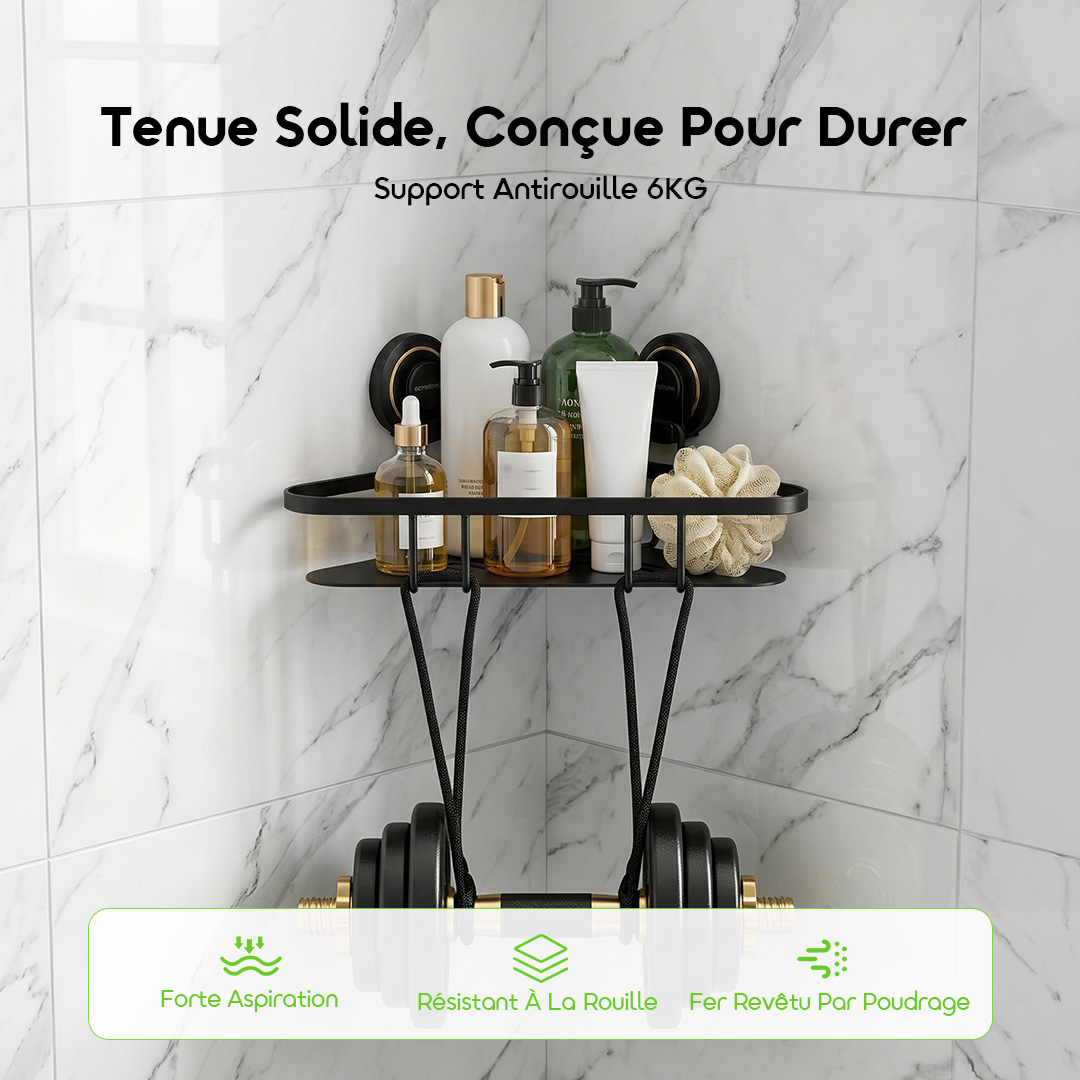 oraimo Corner Rack AngleFit OHES-003 06 Strong Hold Rustproof Support
