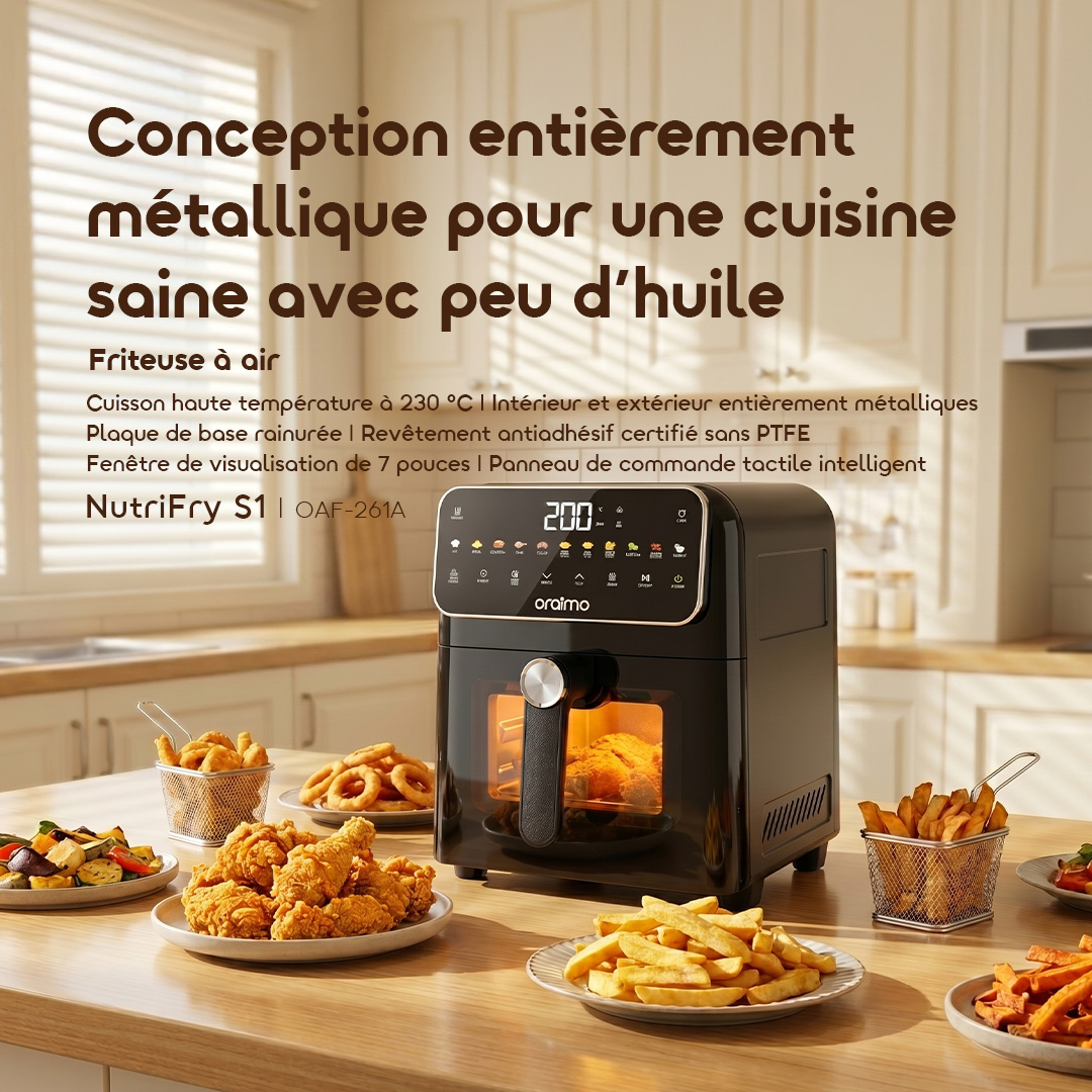 oraimo-Air-Fryer-NutriFry-S1-OAF-261A-01-All-Mental-Design-FR
