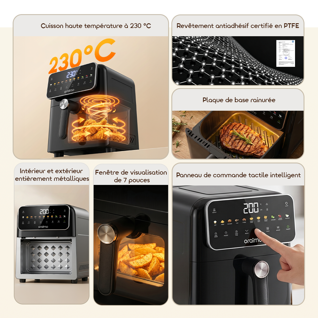 oraimo-Air-Fryer-NutriFry-S1-OAF-261A-02-Feature-Overview-FR