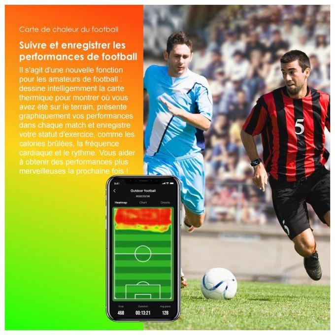 Ballon De Football Avec Effet De Mouvement D'écran De Smartphone