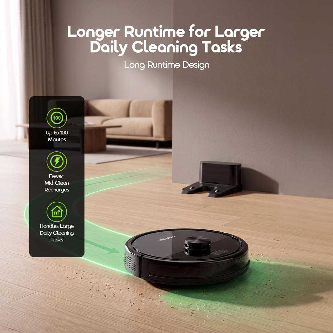 oraimo LumaSweep ORV-501A 06 longer runtime larger daily cleaning oraimo LumaSweep ORV-501A 06 longer runtime larger daily cleaning