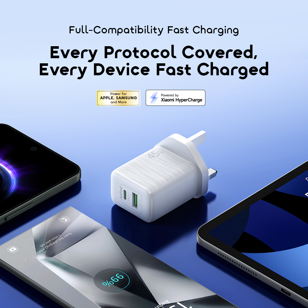 oraimo PowerGaN 453 OCW-5453U 07 full compatibility fast charging