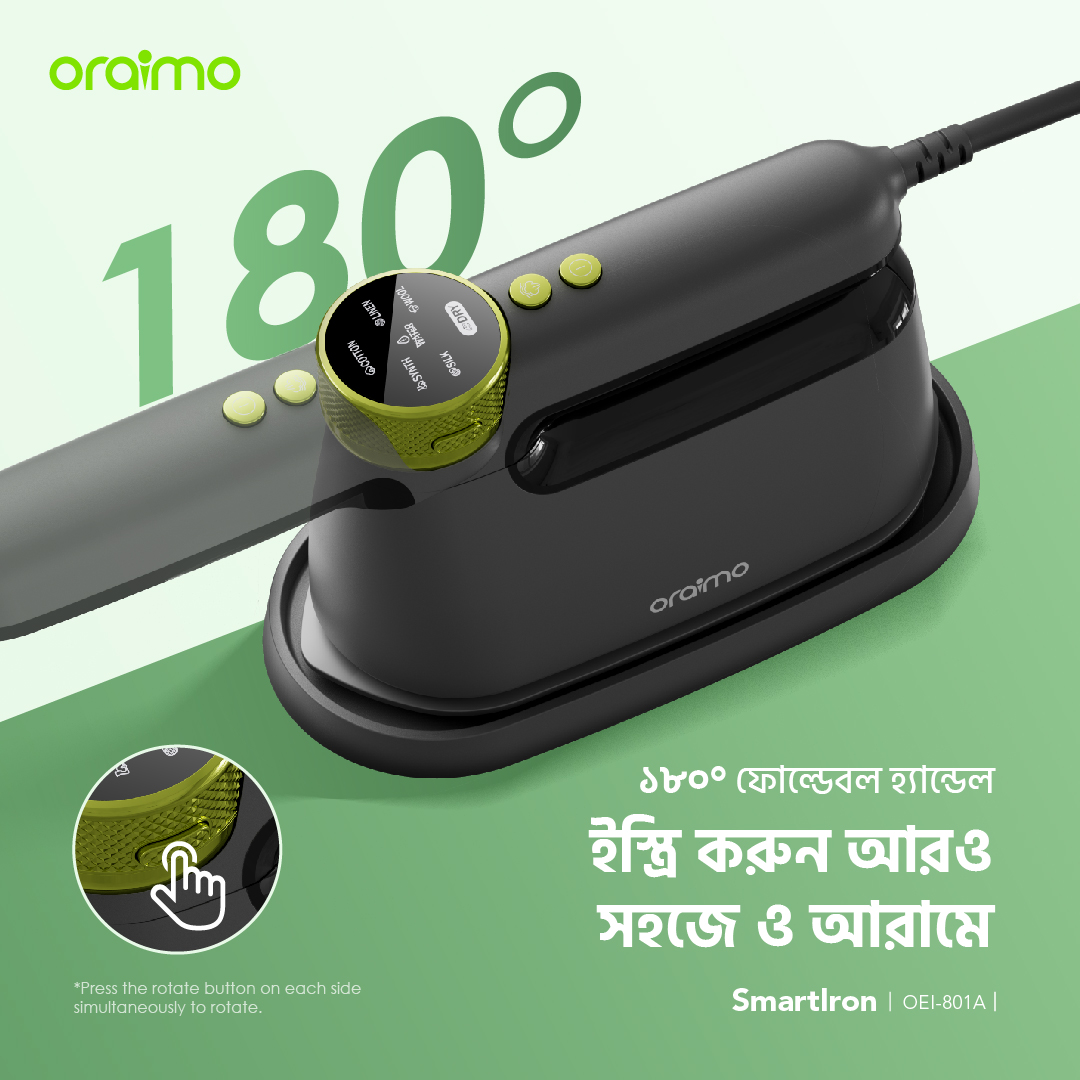 oraimo Iron SmartIron OEI-801A 180° foldable handle