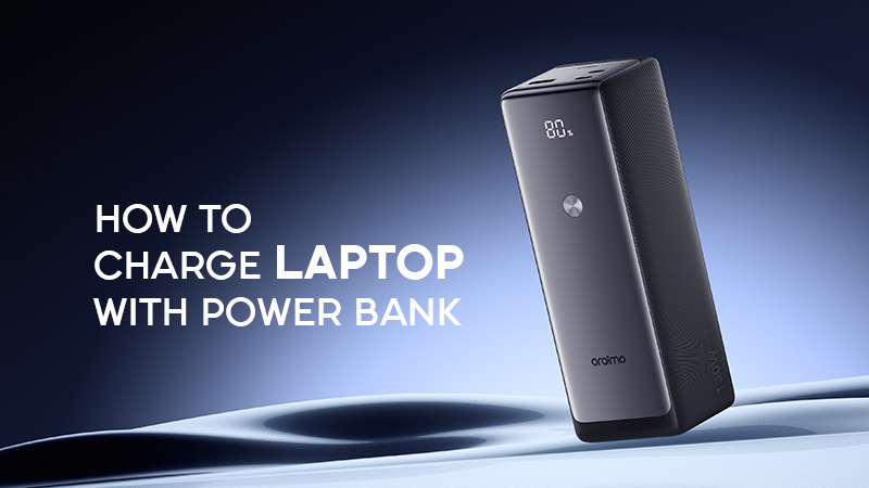 Oraimo power bank OPB-727SQ charge laptop