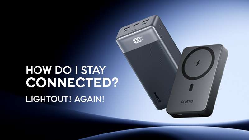 Stay Connected during Light Out in Nigeria with oraimo power banks