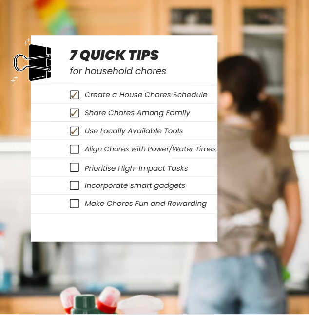 Quick Tips for Managing Household Chores