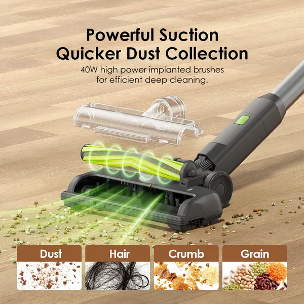 oraimo CyberVac 180W Wireless Stick Vacuum