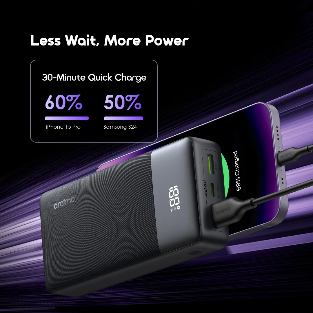 oraimo PowerNova Q21 fast charging power bank