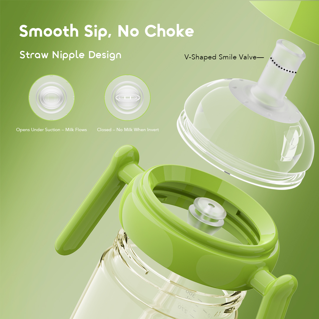 oraimo puredrink 300 ppsu baby bottle obf 532b straw nipple design 4