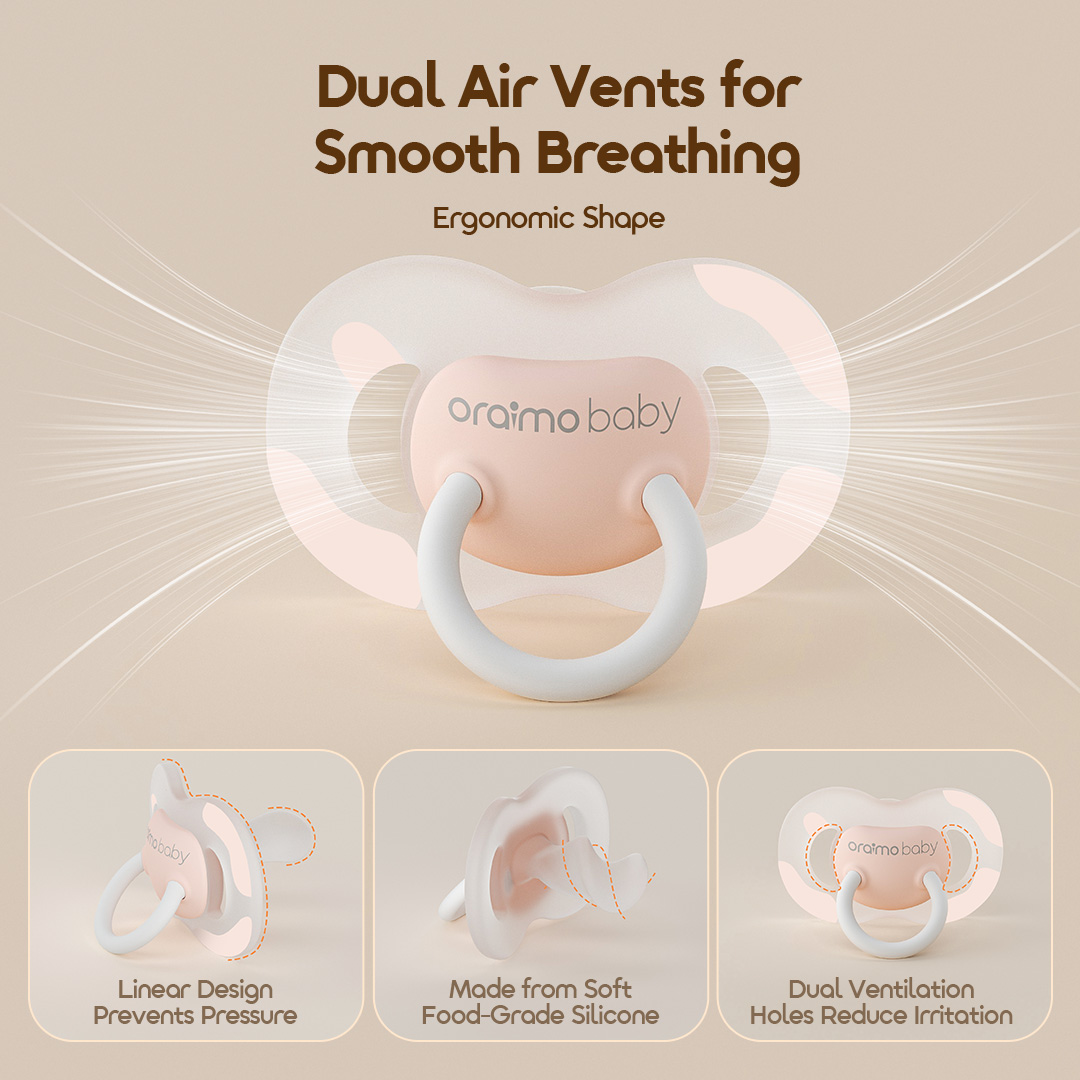 oraimo food grade silicone pacifier baby calmease obc 271a ergonomic design 2 oraimo food grade silicone pacifier baby calmease obc 271a ergonomic design 2
