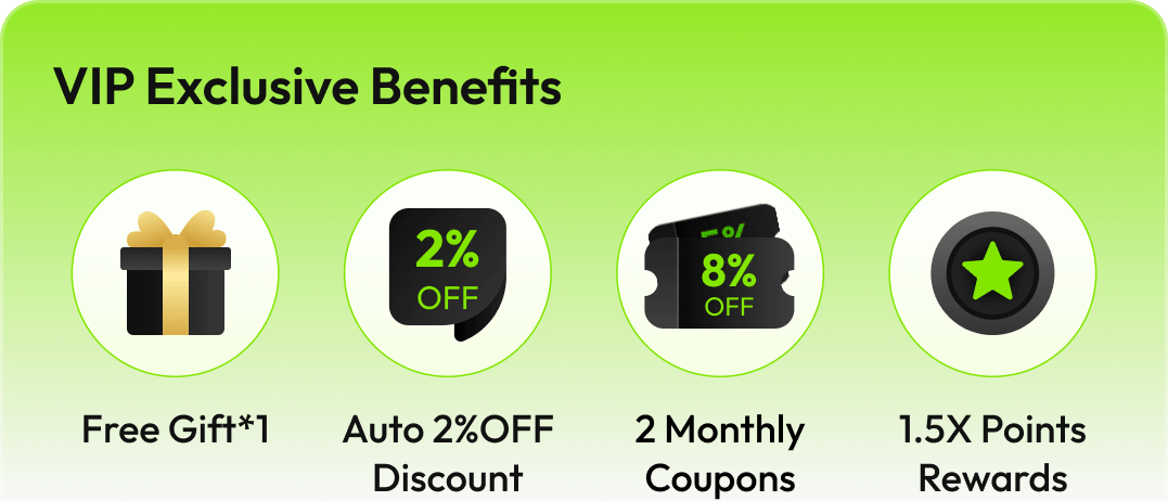 VIP Exclusive Benefits