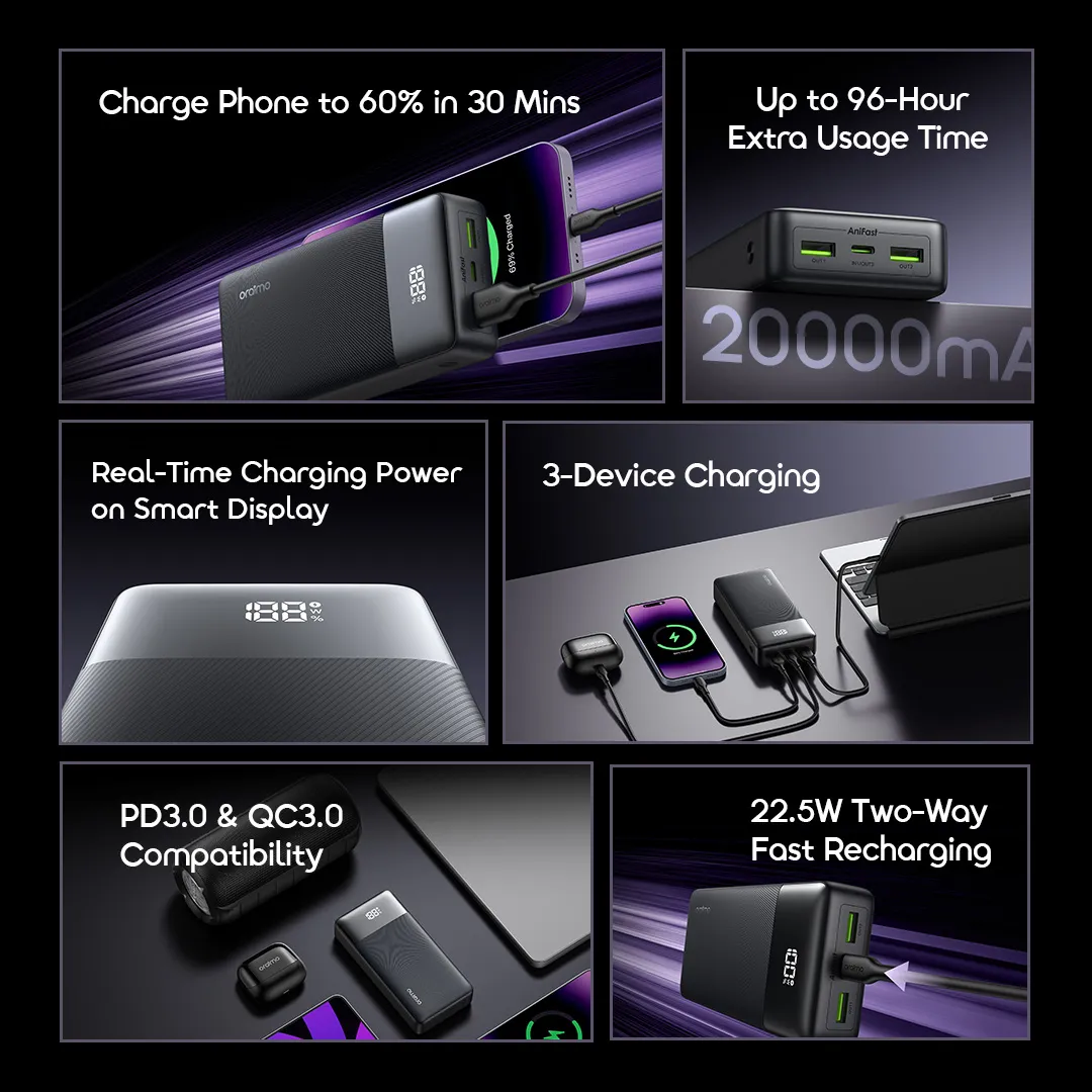 oraimo power bank powernova-q21 opb-7200q 2 features oraimo power bank powernova-q21 opb-7200q 2 features