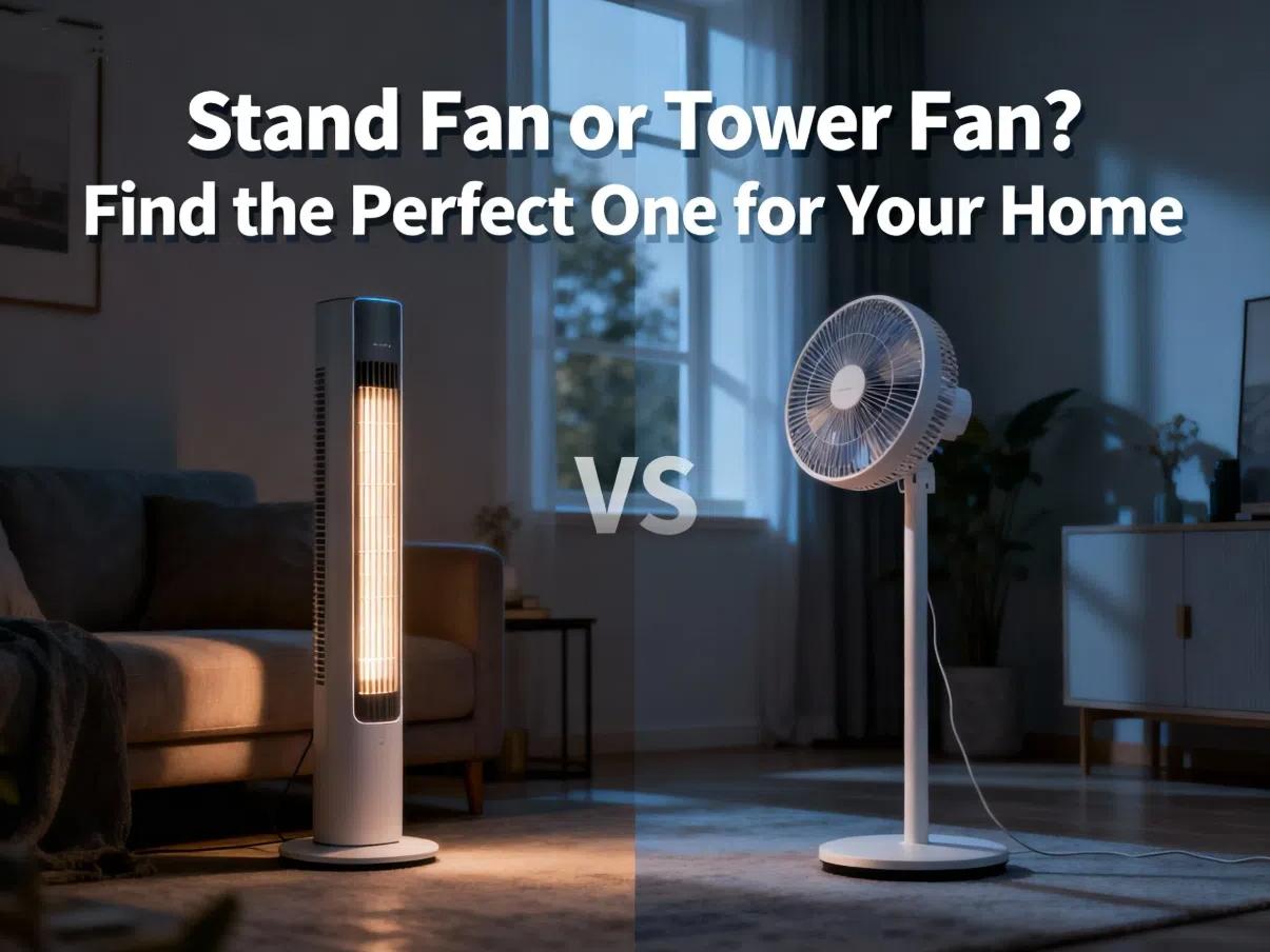 stand fan vs tower fan