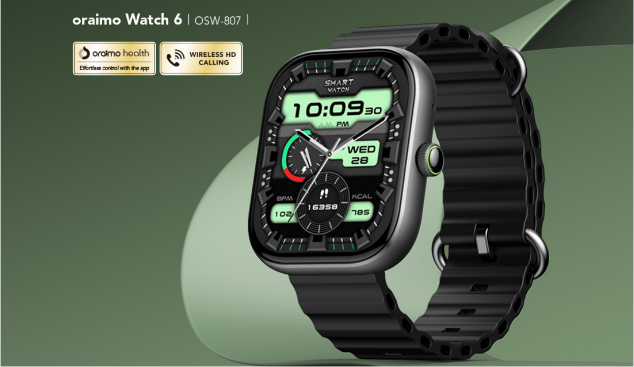 oraimo Watch 6 2.04'' TFT IP68 smartwatch oraimo Watch 6 2.04'' TFT IP68 smartwatch