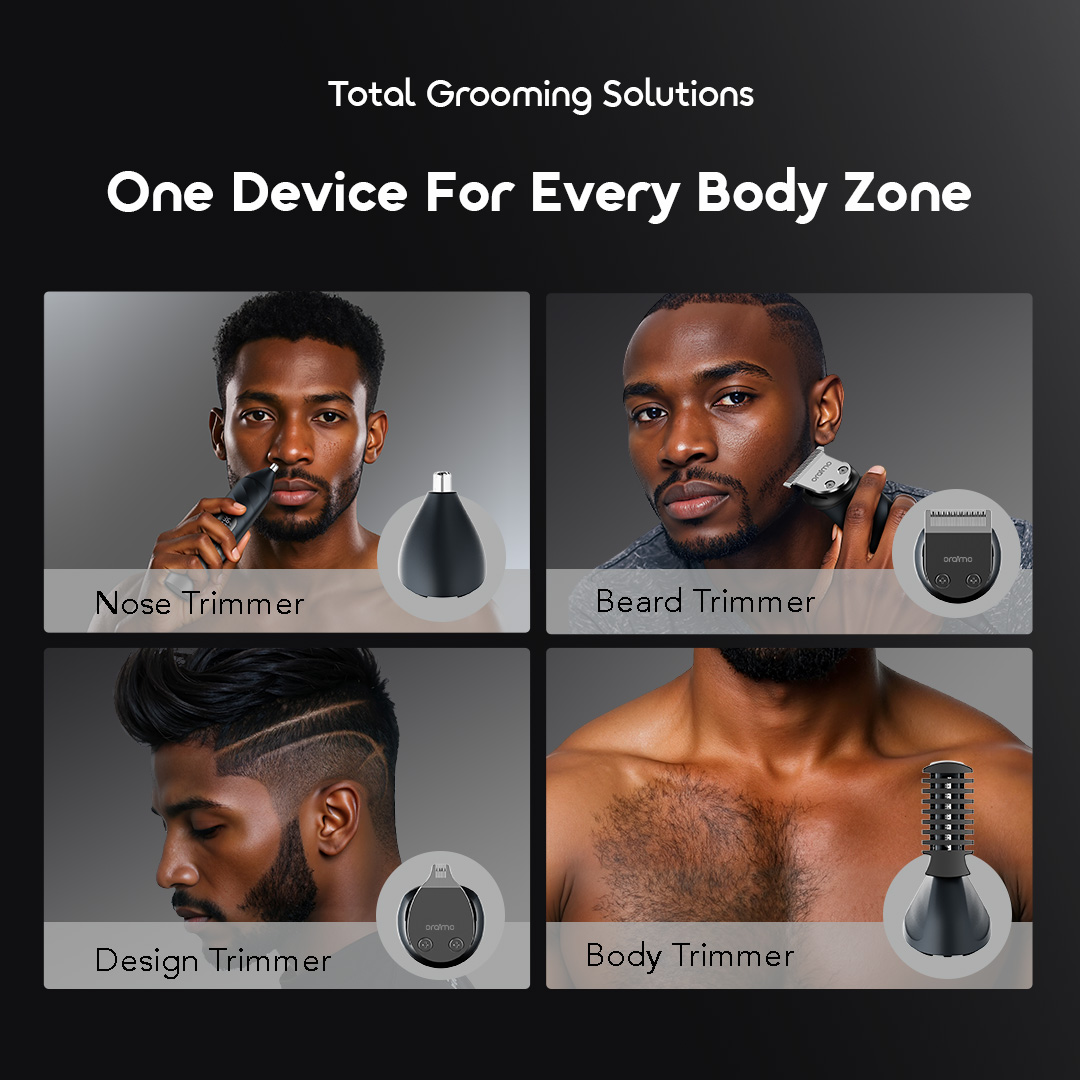 oraimo OTS-230 hair trimmer for different uses