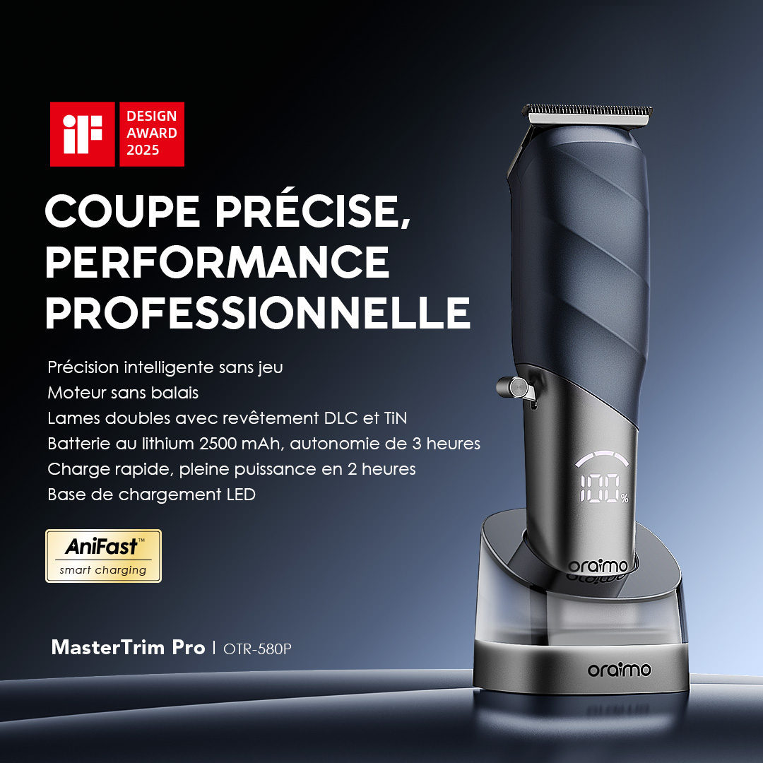 oraimo Hair Trimmer MasterTrim Pro OTR-580P 1
