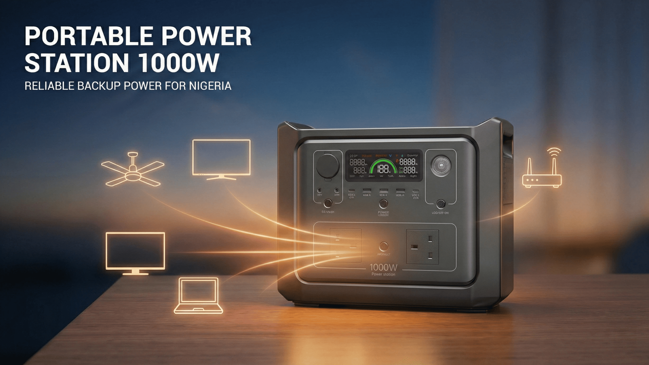 oraimo portable power station 1000W
