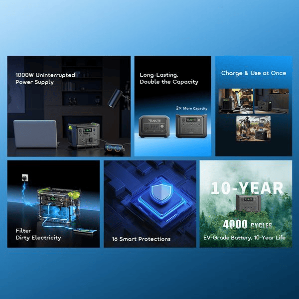 Key features of oraimo OPS-7101U&nbsp;portable power station