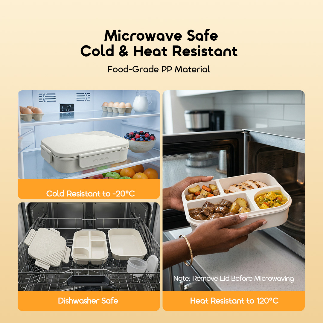 oraimo Bento Box FreshBento OHKB-003 7 Food-Grade PP