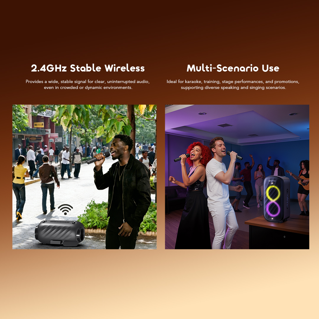 oraimo Wireless Microphone VoxMic OMH-692 9 2.4GHz Wireless Multi-Scenario Use