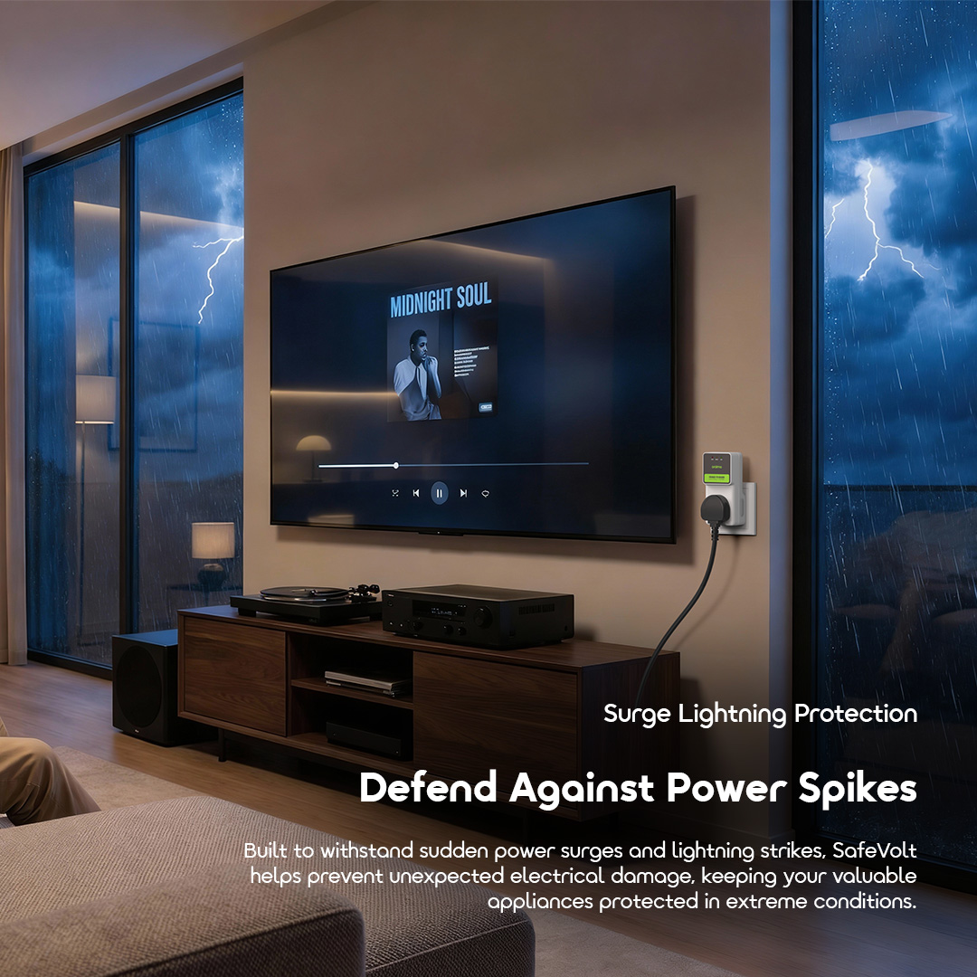 oraimo Extension SafeVolt OWS-301U 3 Surge Lightning Protection