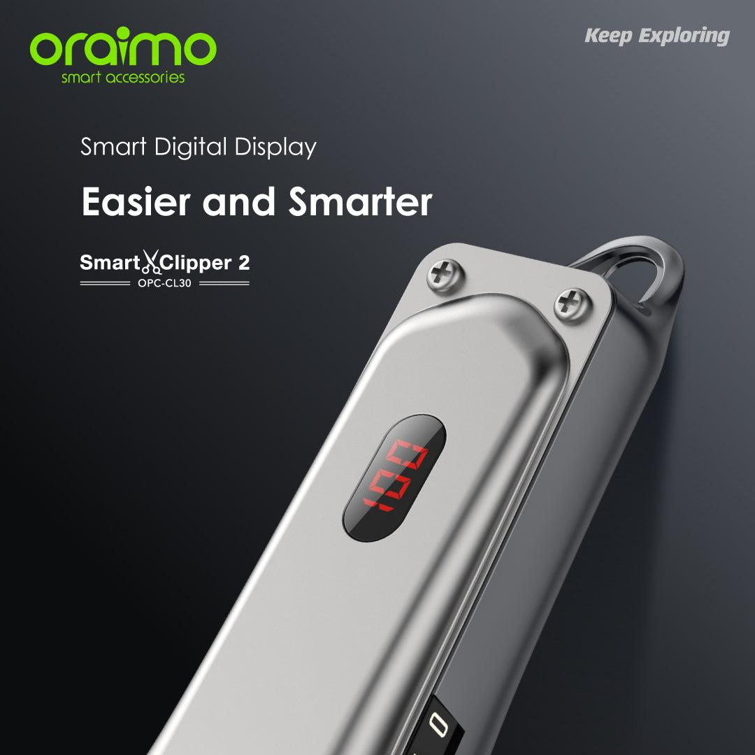 oraimo clipper with LED display