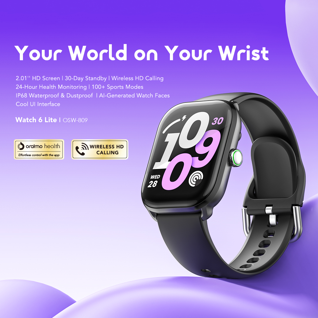 oraimo Watch 6 Lite smart watch