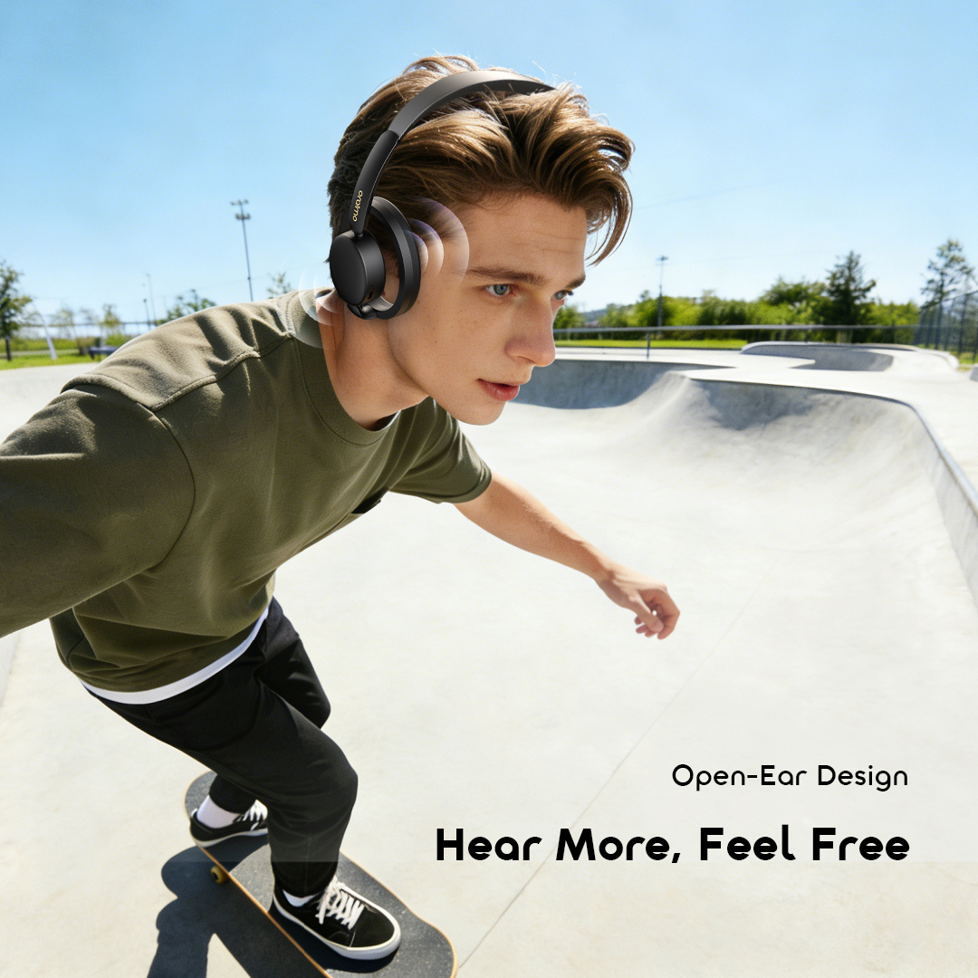 oraimo Open-Ear Wireless Headphones OpenLoop OPN-670N 03 Open-Ear Design Hear More, Feel Free