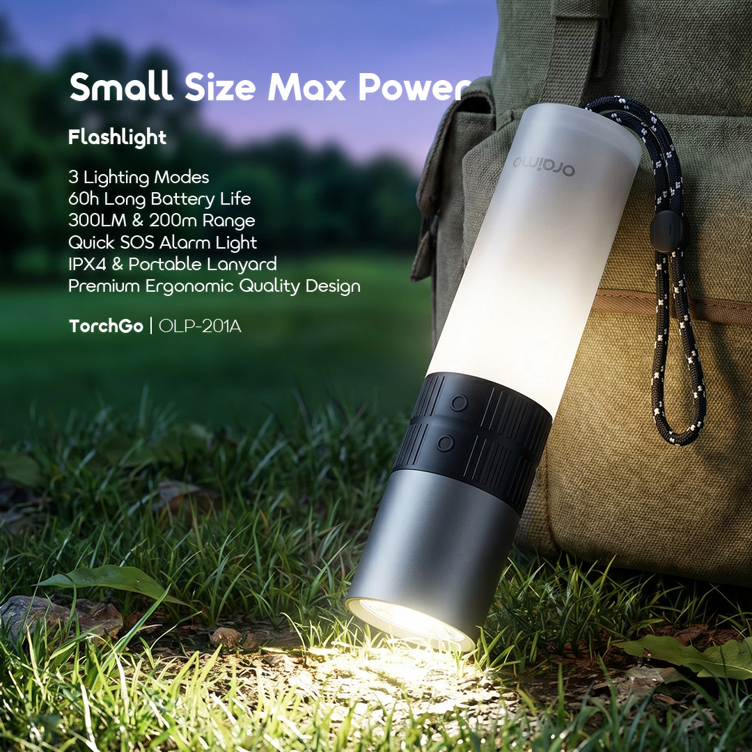 oraimo Flashlight TorchGo OLP-201A 01 Features oraimo Flashlight TorchGo OLP-201A 01 Features