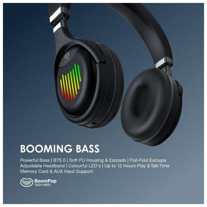 Oraimo BoomPop Over-Ear Bluetooth Wireless Headphone