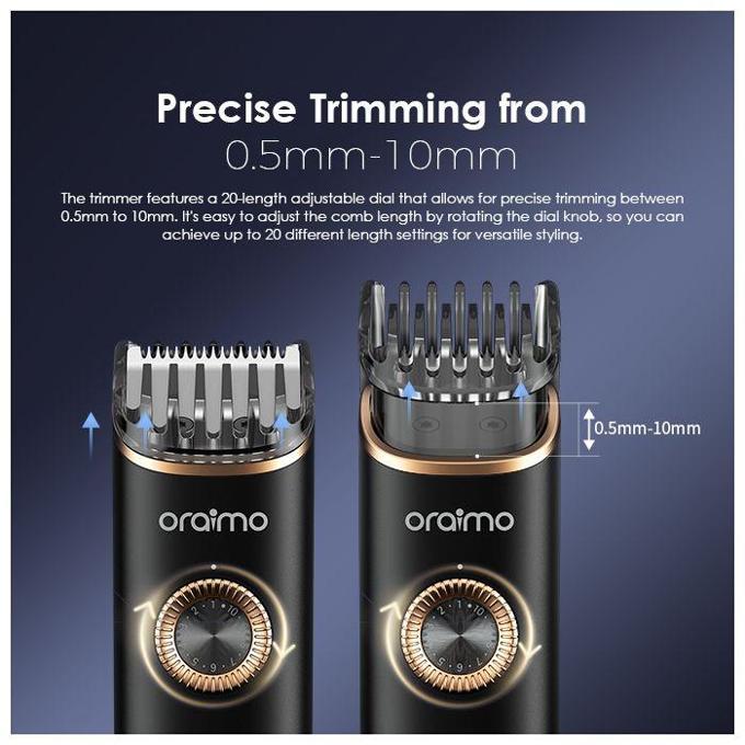 Oraimo Professional Cordless Hair Clipper Men electric Hair Beard Trimmer