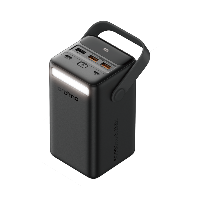 oraimo PowerBox 500 AniFast Four Output Ports 50000mAh
