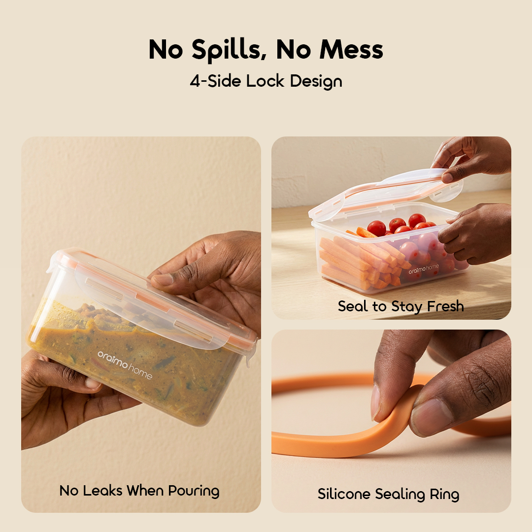 oraimo-Food-Storage-Container-3pcs-SealPure-OHKF-002-04-4-Side-Lock-Design