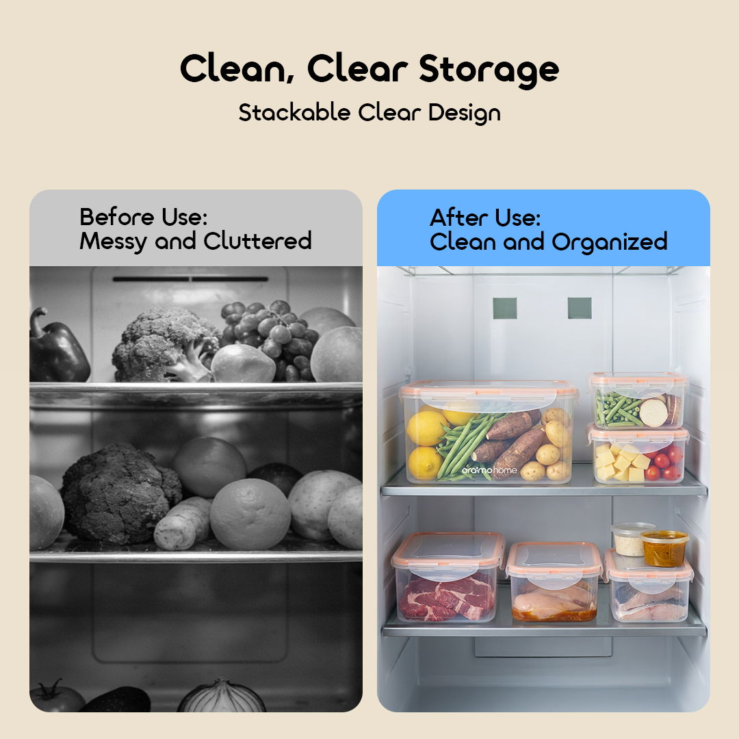 oraimo-Food-Storage-Container-3pcs-SealPure-OHKF-002-06-Stackable-Clear-Design