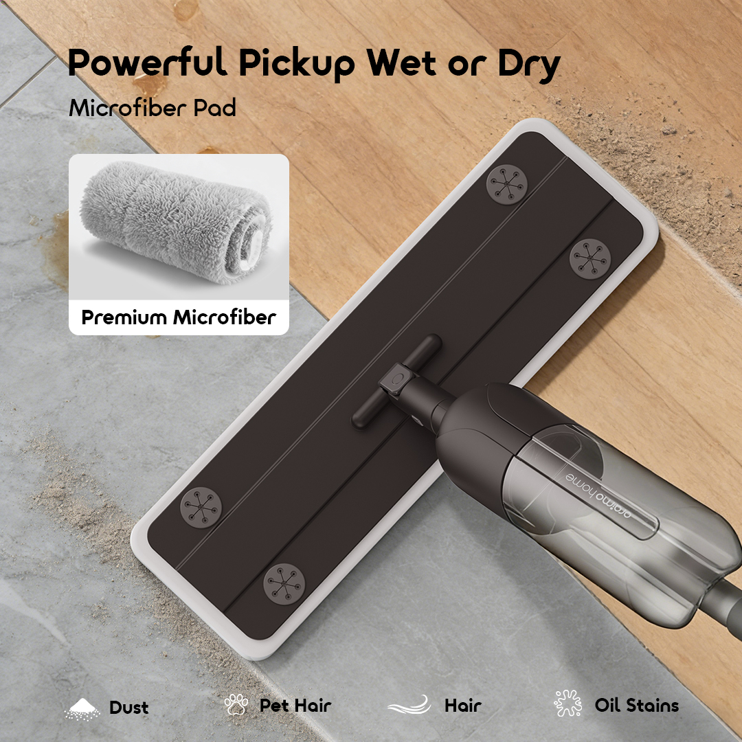oraimo Spray Mop MistGlide OHCS-001 3 microfiberpad