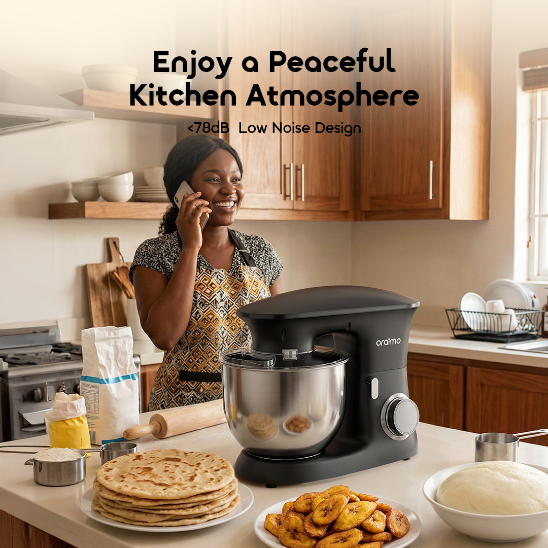 oraimo Stand Mixer OminiMix OBL-551A 06 Enjoy a Peaceful Kitchen Atmosphere