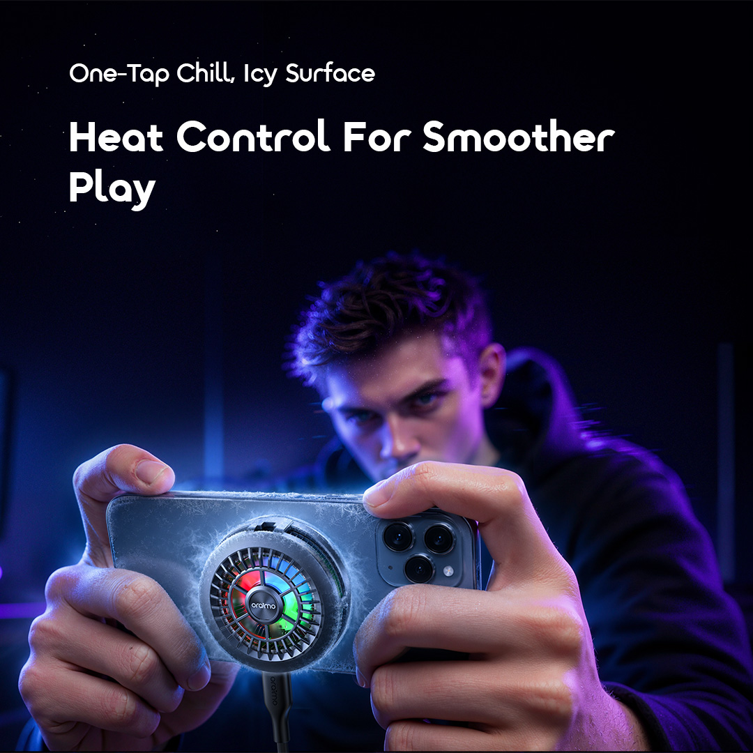oraimo CoolSnap Lite Minimal Magnetic Phone Cooler