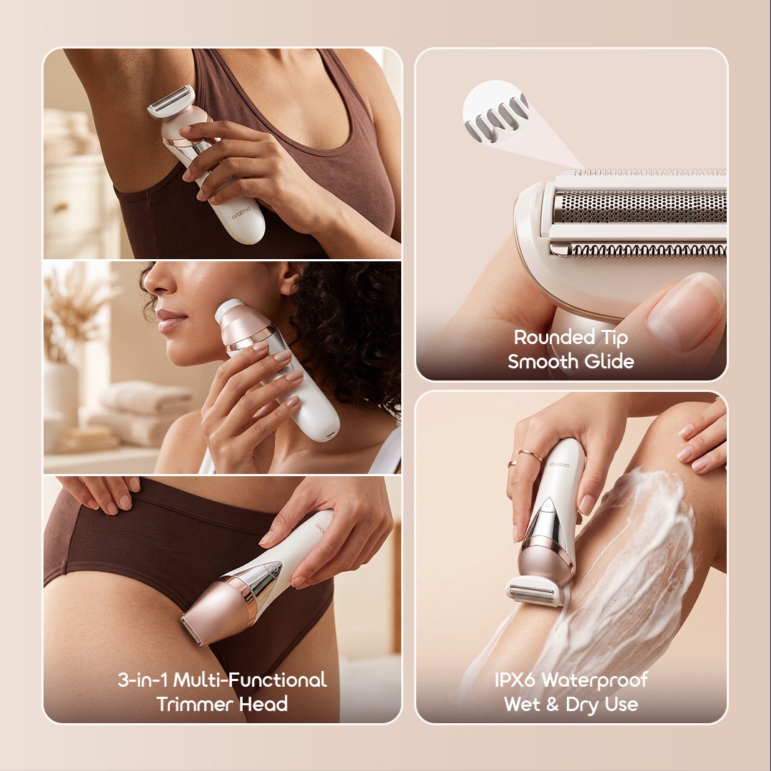 oraimo SmooShave 3-in-1 Lady Shaver