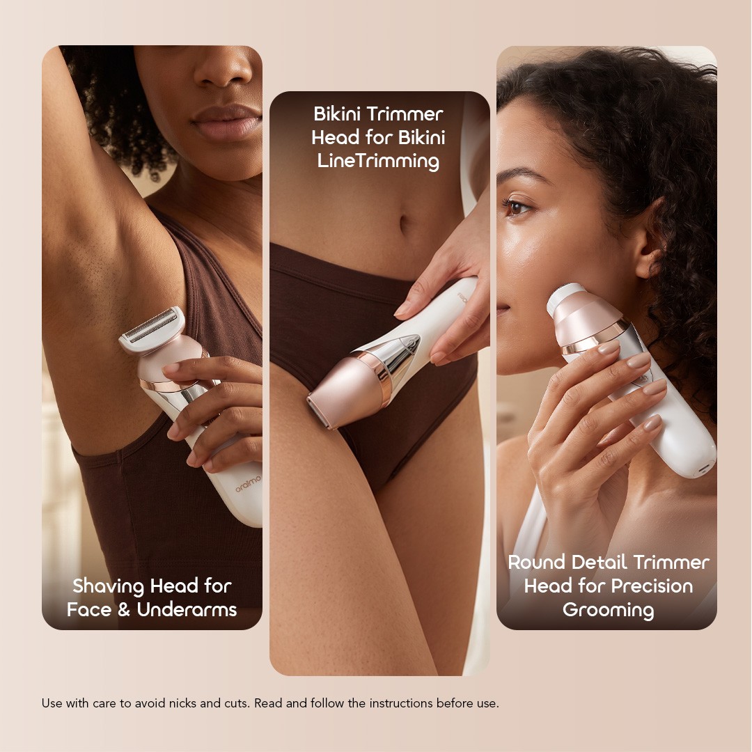 oraimo SmooShave 3-in-1 Lady Shaver