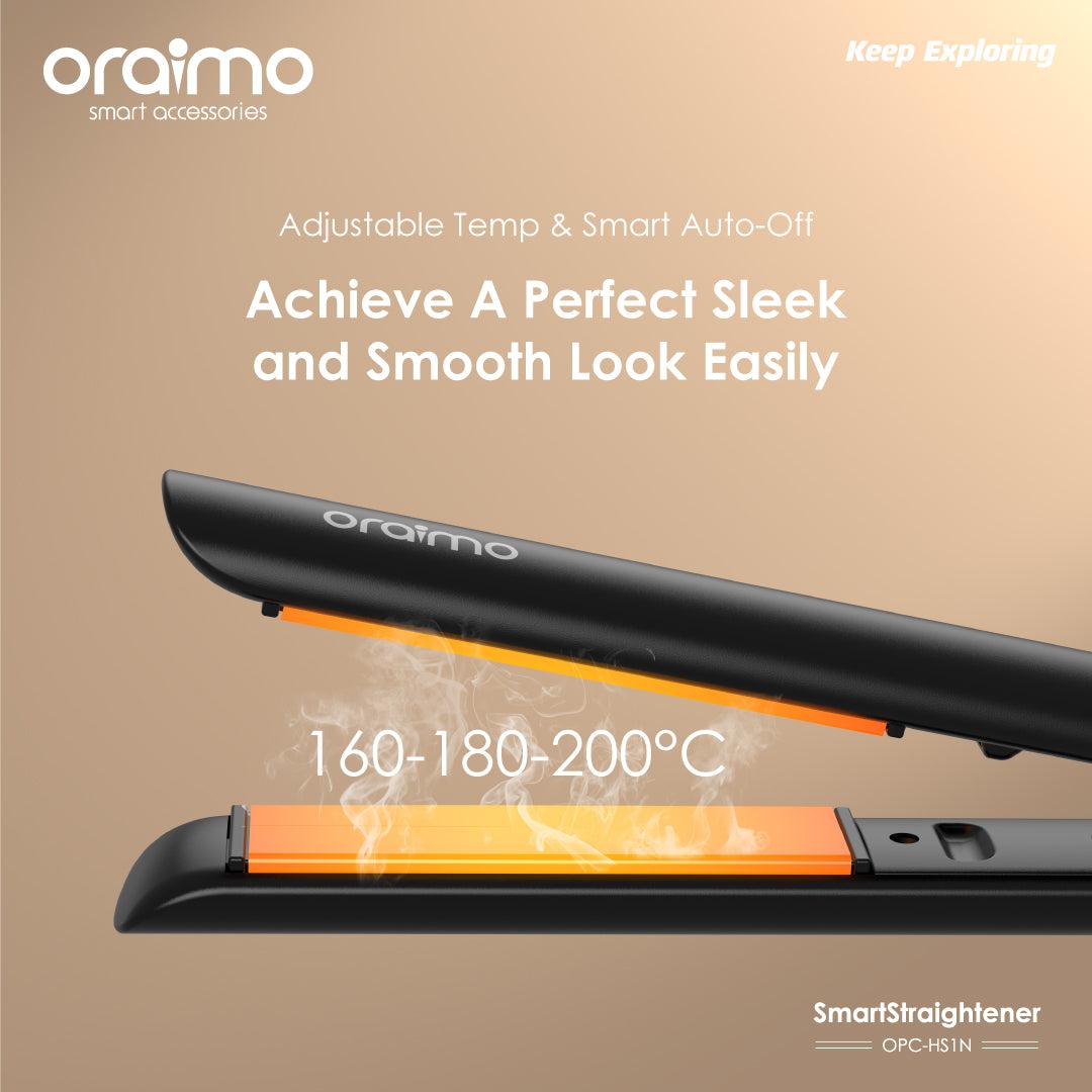 oraimo SmartStraigh Heat Control LED Multi-style Shapping Hair