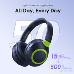 BoomPop2S ENC Over-Ear Wireless Headphones