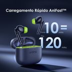FreePods Lite ENC Fones de Ouvido True Wireless Auriculares