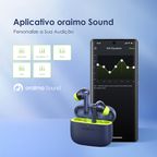 FreePods Lite ENC Fones de Ouvido True Wireless Auriculares