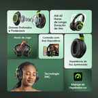 BoomPop 2 ENC Auriculares  Sem Fio Circumaurais