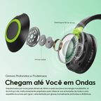 BoomPop 2 ENC Auriculares  Sem Fio Circumaurais