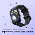 Watch 4 Plus 2.01″ HD IP68 Relógio Inteligente