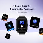 Watch 4 Plus 2.01″ HD IP68 Relógio Inteligente