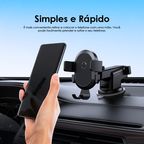 Hydra 3 Suporte Veicular Flexível com Super Sucção