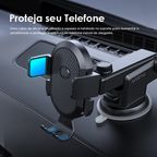 Hydra 3 Suporte Veicular Flexível com Super Sucção