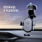 Hydra 3 Suporte Veicular Flexível com Super Sucção